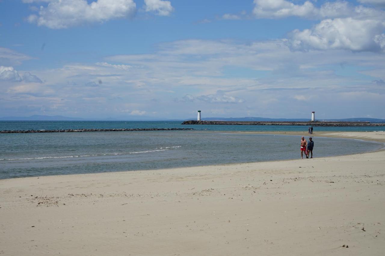 Residence Aquaplage 45M2 Front De Mer Plage Richelieu Agde Eksteriør billede
