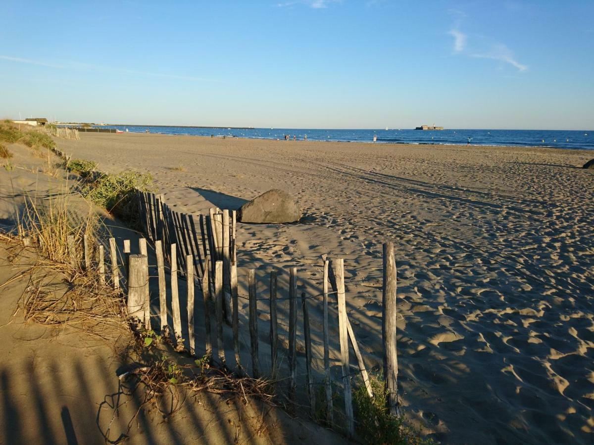 Residence Aquaplage 45M2 Front De Mer Plage Richelieu Agde Eksteriør billede