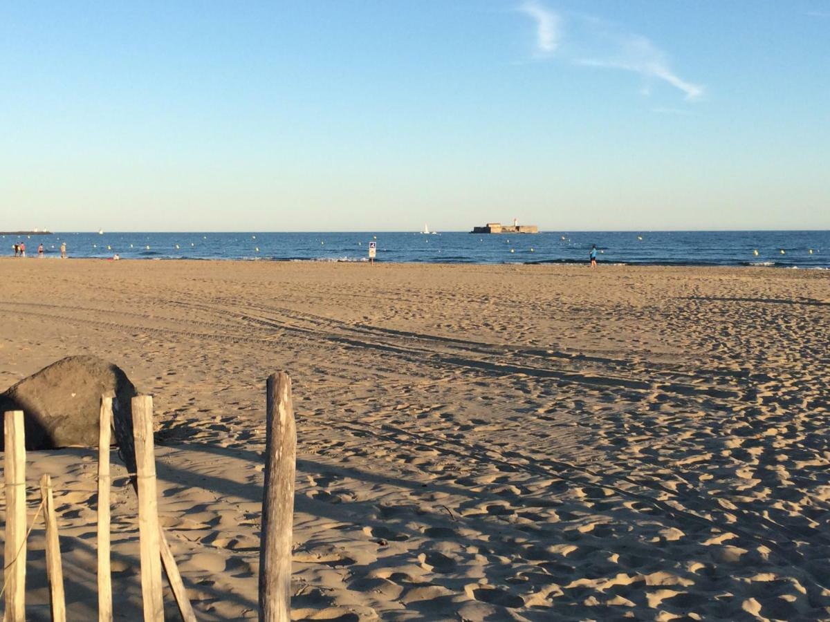Residence Aquaplage 45M2 Front De Mer Plage Richelieu Agde Eksteriør billede
